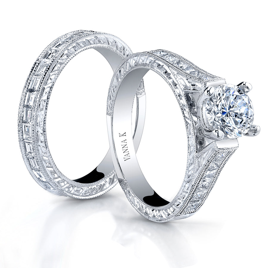 Mesmerizing Diamond Ring Set
