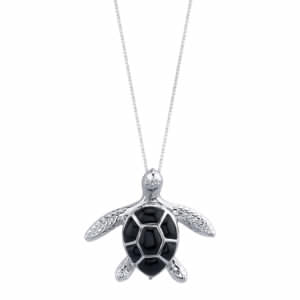 SORENTO NATURE TURTLE NECKLACE INSPIRED JEWELRY SKCHM00218