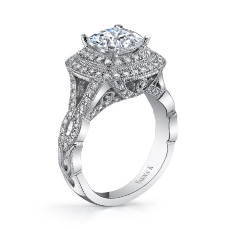 Breathtaking Diamond Engagement Ring from Vanna K