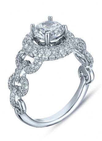 Beautiful Diamond Engagement Ring from the Solea Collection