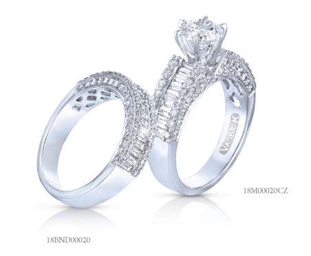 Diamond Engagement Ring from the Cascade Collection