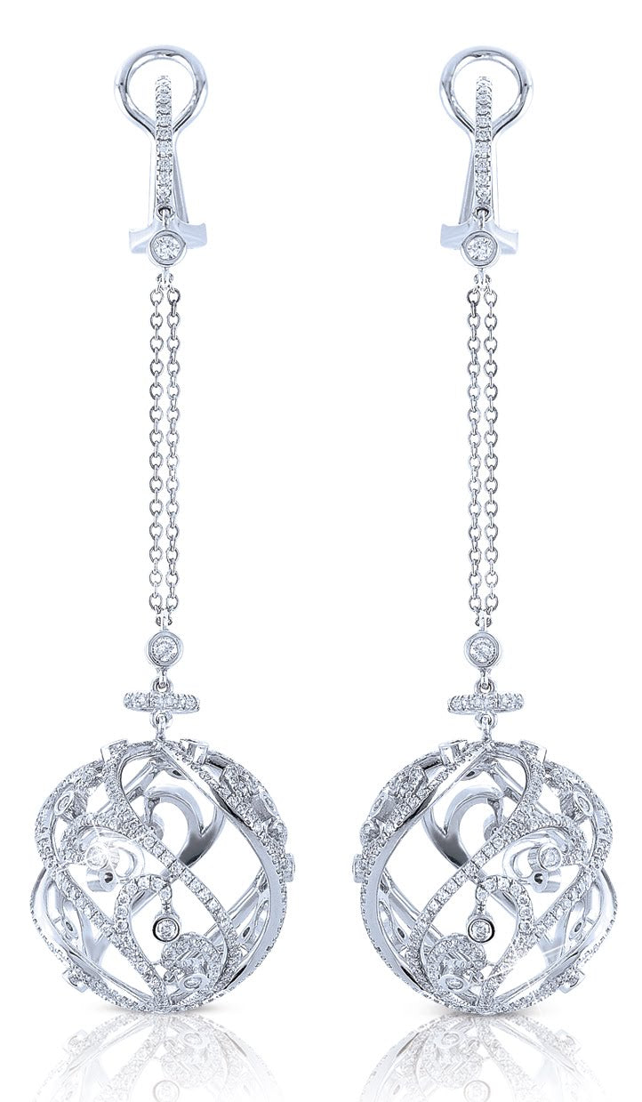 Diamond Earrings that Dangle