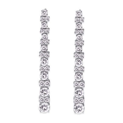 Nothing says elegance like these diamond earrings from Vanna K