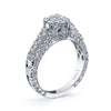 Hand Engraved Perfect Profile Diamond Ring Style 18RGL810DCZ