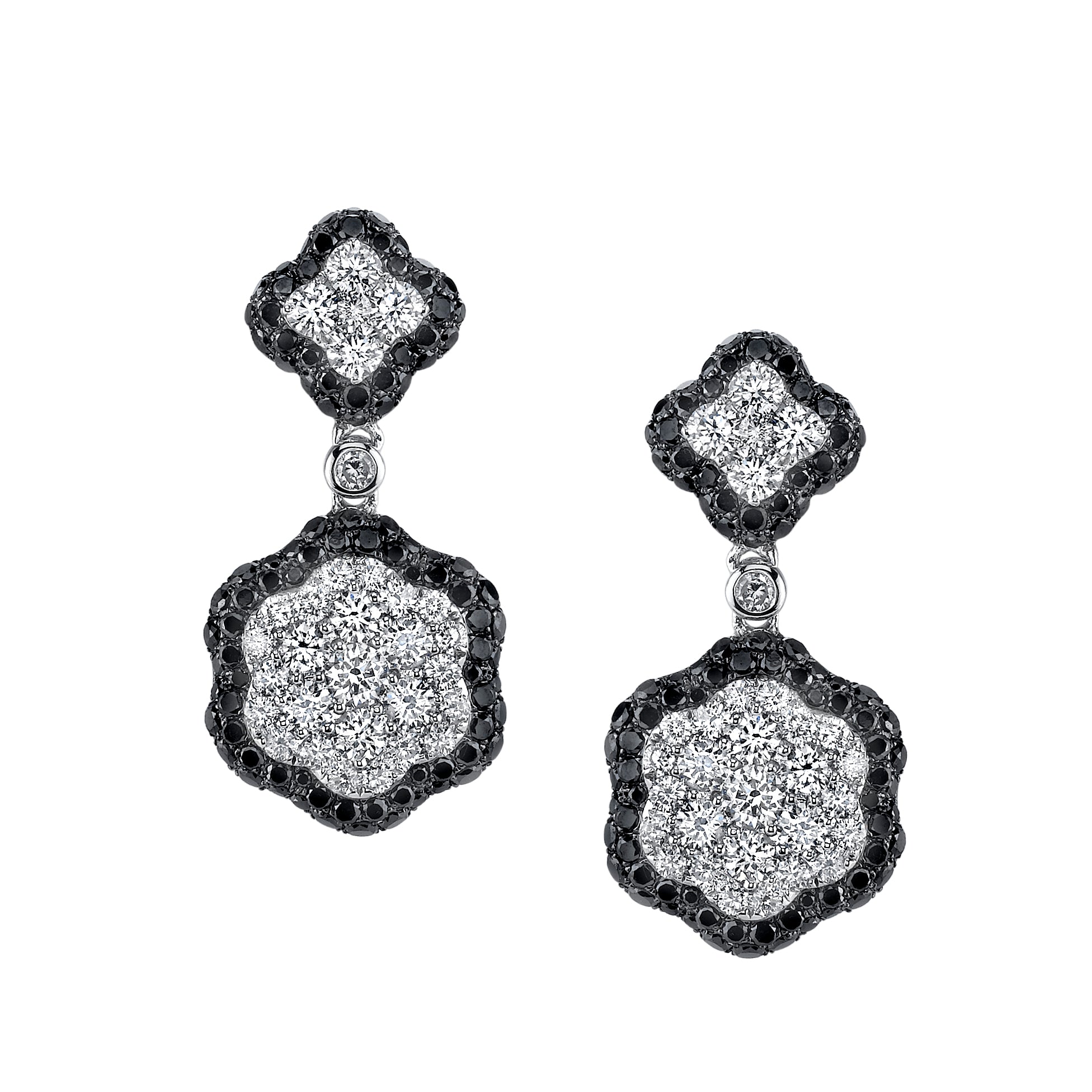 Korvara Diamond Earrings Design Style 18ER60D