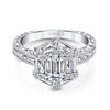 Hand Engraved Perfect Profile Diamond Ring Style 18R874DCZ