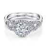 Vintage Inspired Diamond Pave Set Solea Ring Style 18R311DCZ