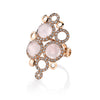 Gelato Color Gemstone and Diamond Fashion Ring Style 18F71