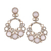 Gelato Color Gemstone and Diamond Earrings Style 18F125