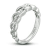 18K White Gold Diamond Wedding/Anniversary Band