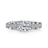 18K White Gold Diamond Engagement Ring