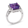 Gelato Color Gemstone and Diamond Fashion Ring Style 18RG53759D