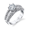 Ultra Lux Cascade Bridal Ring Style 18M00020CZ