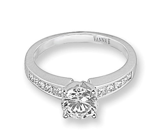 Ultra Lux Cascade Bridal Ring Style 18M00099CZ