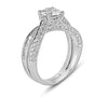 Ultra Lux Cascade Bridal Ring Style 18M00238RCZ