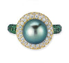 Di Mare Rare Pearl and Diamond Fashion Ring Jewelry Style 18RO508TD