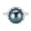 Di Mare Rare Pearl and Diamond Fashion Ring Jewelry Style SKWPRG05