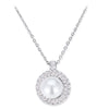 Di Mare Rare Pearl and Diamond Necklace Jewelry Style 18PO502D