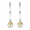 Di Mare Rare Pearl and Diamonds Earrings  18DOR17W