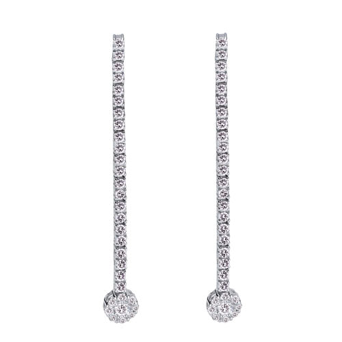 Korvara Diamond Earrings Design Style 18DOR37W