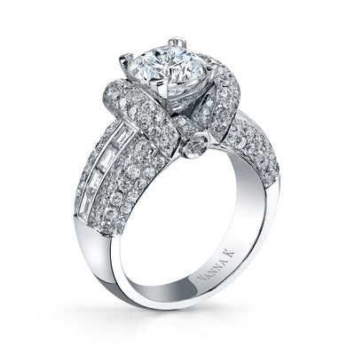 Ultra Lux Cascade Bridal Ring Style 18AR988771DCZ