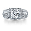 Ultra Lux Cascade Bridal Ring Style 18AR988771DCZ