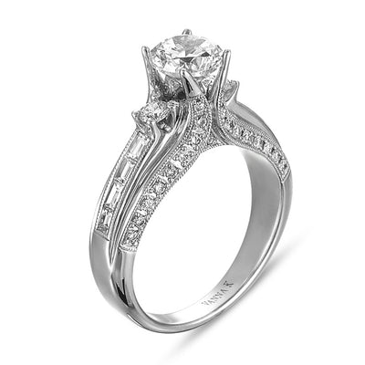 Ultra Lux Cascade Bridal Ring Style 18RGL00174DCZ