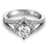 Vintage Inspired Diamond Pave Set Solea Ring Style 18AR9723DCZ