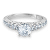 Vintage Inspired Diamond Pave Set Solea Ring Style 18RM44641DCZ