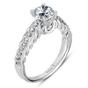 Vintage Inspired Diamond Pave Set Solea Ring Style 18RM48921DCZ