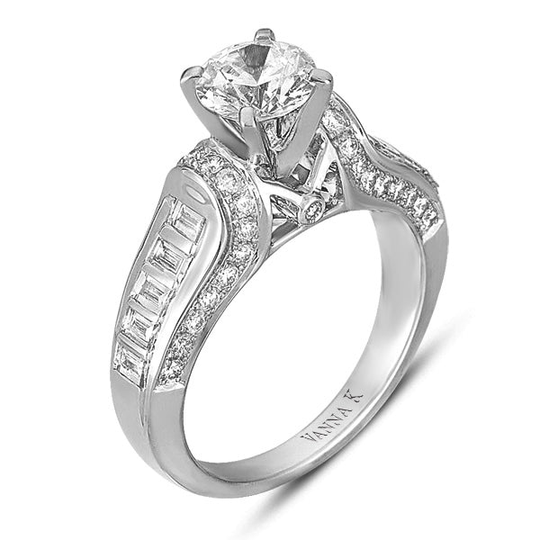 Ultra Lux Cascade Bridal Ring Style 18RM93093DCZ