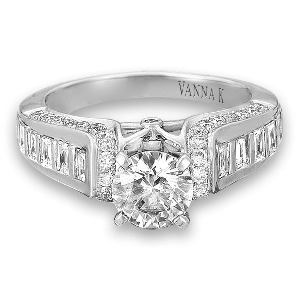 Ultra Lux Cascade Bridal Ring Style 18RM93093DCZ