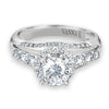Vintage Inspired Diamond Pave Set Solea Ring Style 18RM93097DCZ