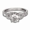 Hand Engraved Perfect Profile Diamond Ring Style 18RGL410DCZ