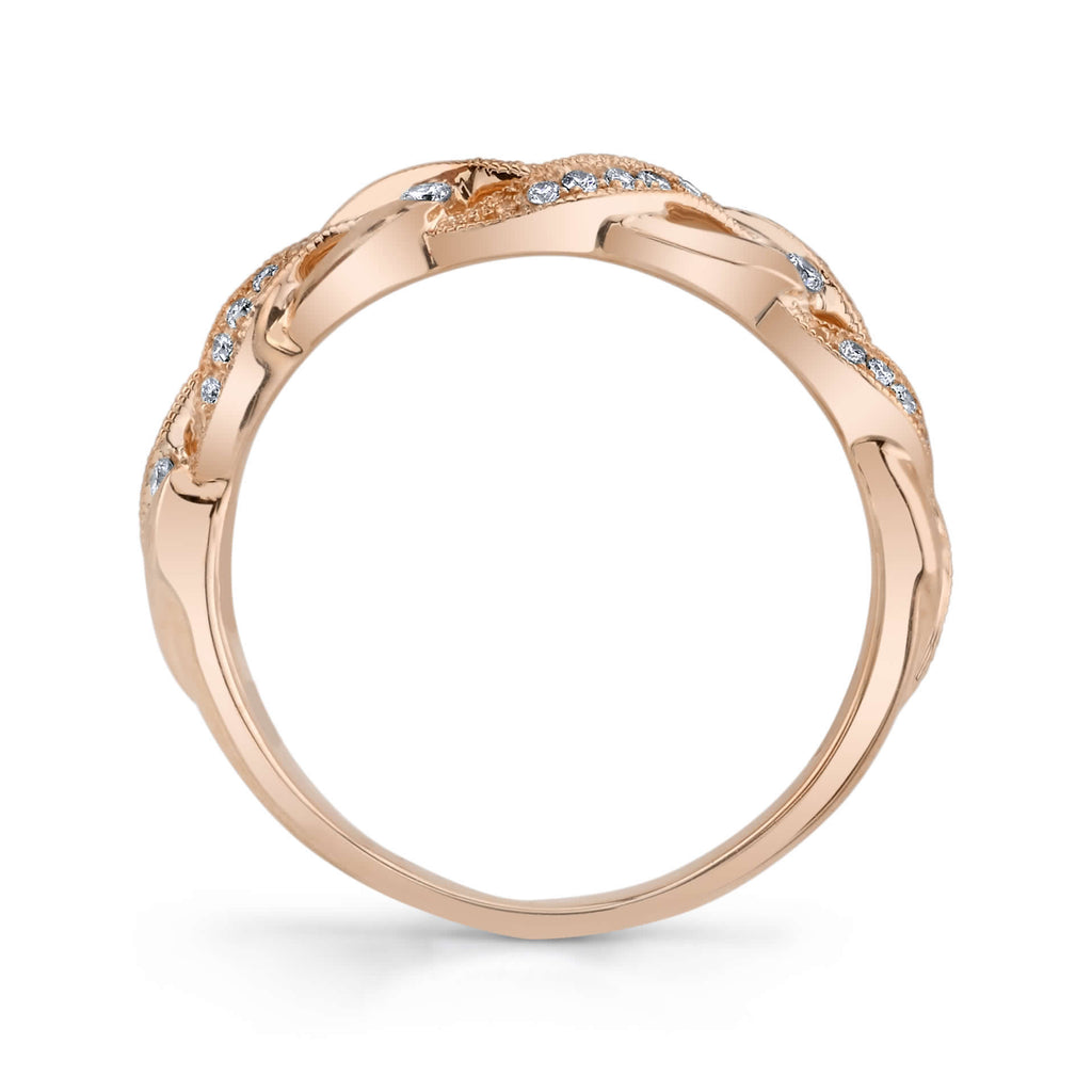 14K ROSE GOLD FASHION DIAMOND RING 14R1047YD