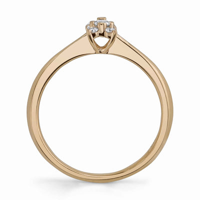 14K Rose Gold Bridal/Engagement Ring