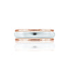 14K PWG POLISH 6MM WEDDING BAND