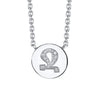 925 STERLING SILVER ARMENIAN INITIAL NECKLACE