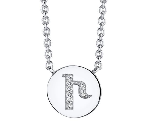 925 STERLING SILVER ARMENIAN INITIAL NECKLACE