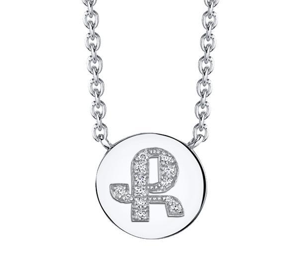 925 STERLING SILVER ARMENIAN INITIAL NECKLACE