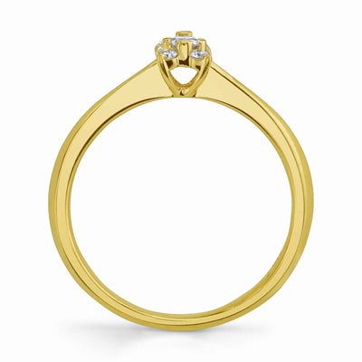 14K Yellow Gold Bridal/Engagement Ring